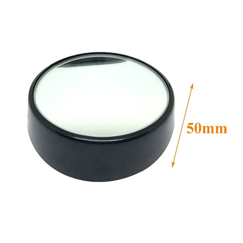 KEWAYO 2 Pack Automotive Blind Spot Mirrors  Small Round Convex Adjustable 360Rotate Wide Angle Car Rear View Nirror for All Universal Vehicles Car Fit Stick-on Design - Image 4